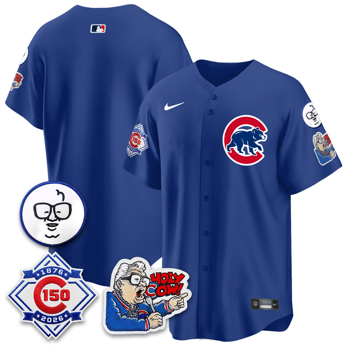CHC 2026 Baseball Jersey – 150th Anniversary Edition – All Stitched