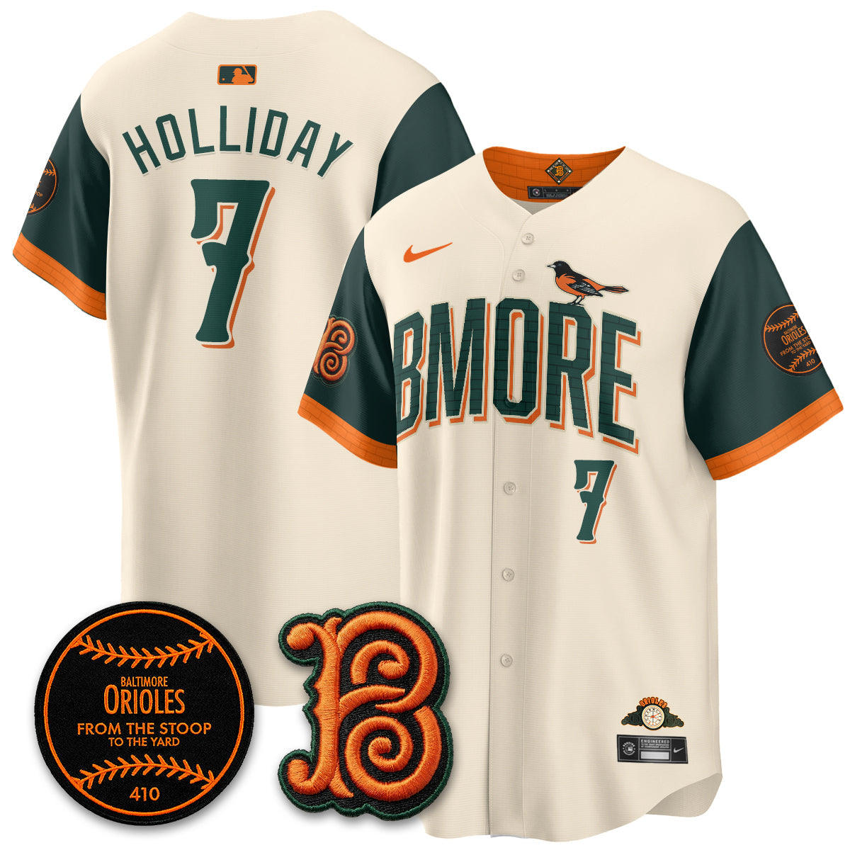 BAL BMORE 2026 City Edition Baseball Jersey – Premium All Stitched