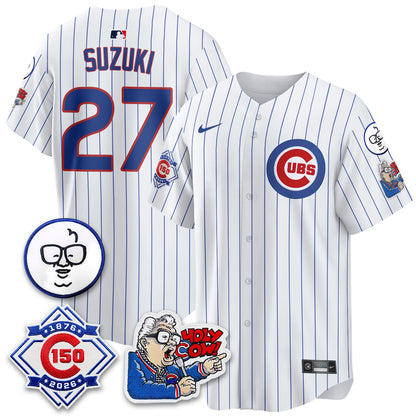 CHC 2026 Baseball Jersey – 150th Anniversary Edition – All Stitched