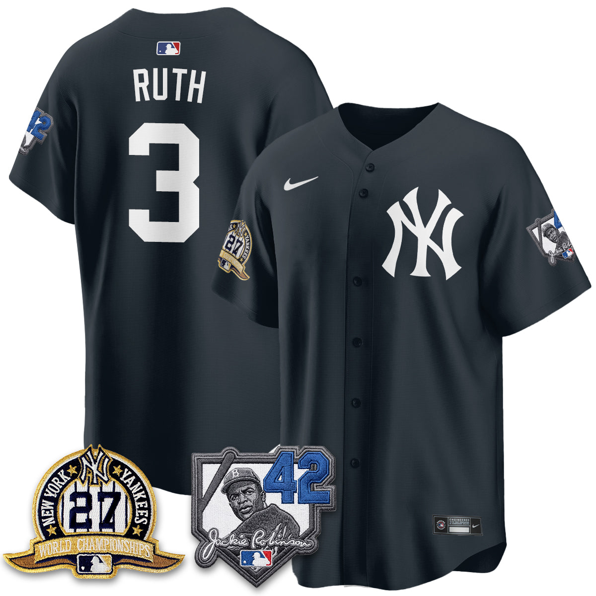 NYY 2026 Baseball Jersey – Tribute Edition – All Stitched