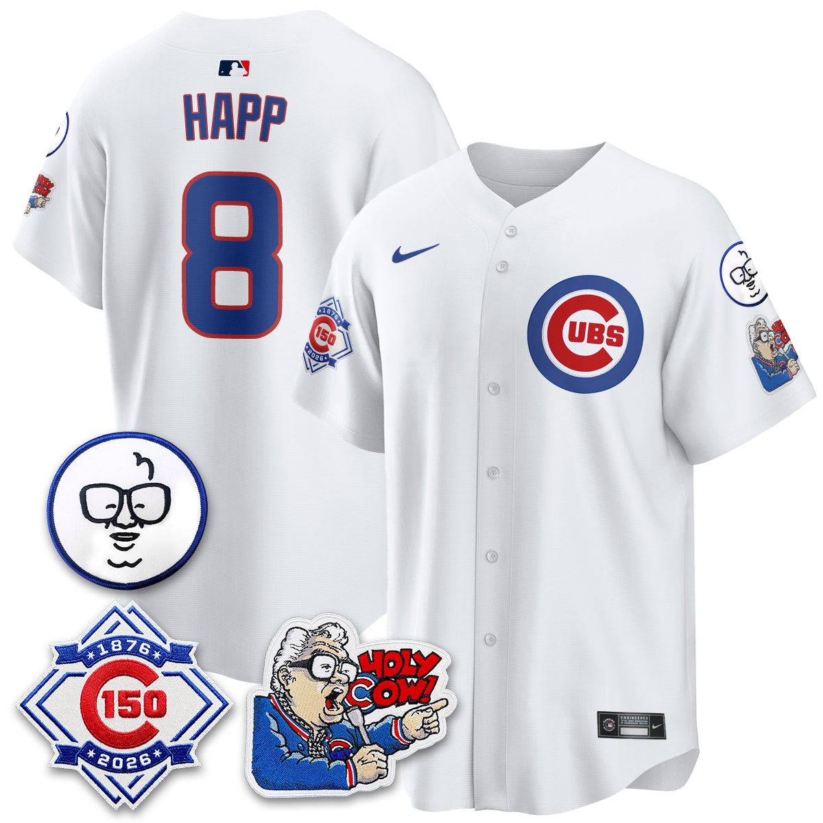 CHC 2026 Baseball Jersey – 150th Anniversary Edition – All Stitched
