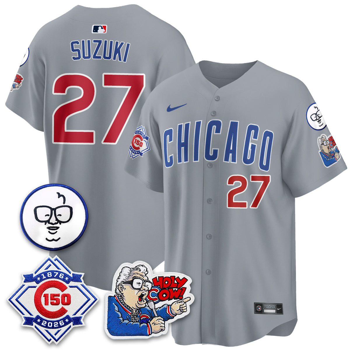 CHC 2026 Baseball Jersey – 150th Anniversary Edition – All Stitched