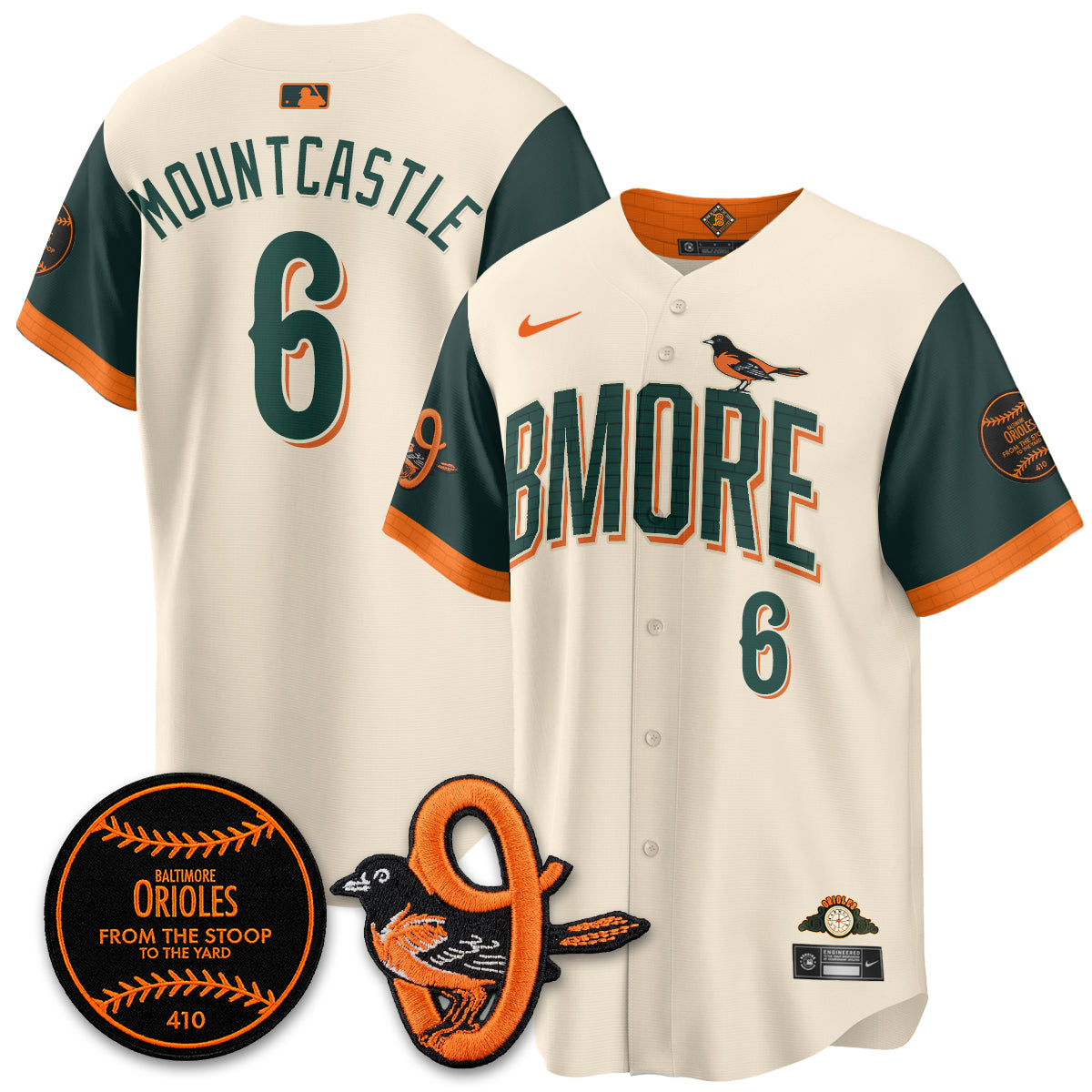 BAL BMORE 2026 City Edition Baseball Jersey – Premium All Stitched
