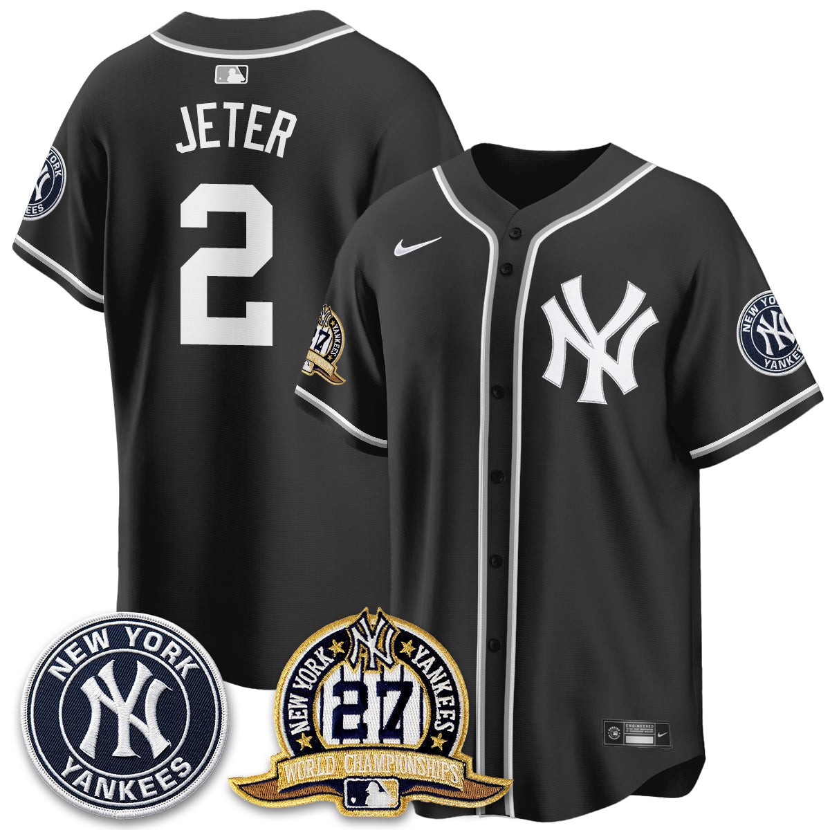 NYY 2026 Baseball Jersey – Championship Edition – All Stitched