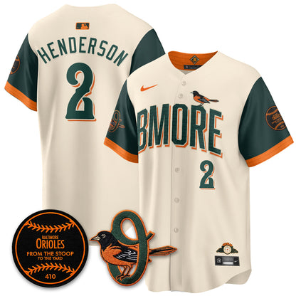 BAL BMORE 2026 City Edition Baseball Jersey – Premium All Stitched
