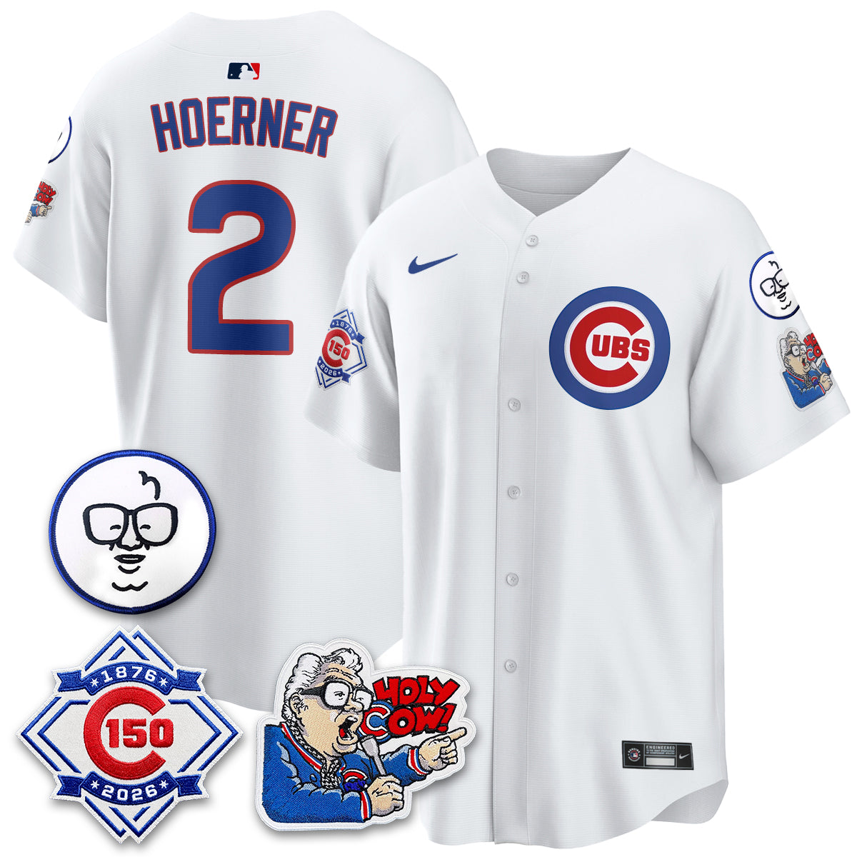 CHC 2026 Baseball Jersey – 150th Anniversary Edition – All Stitched