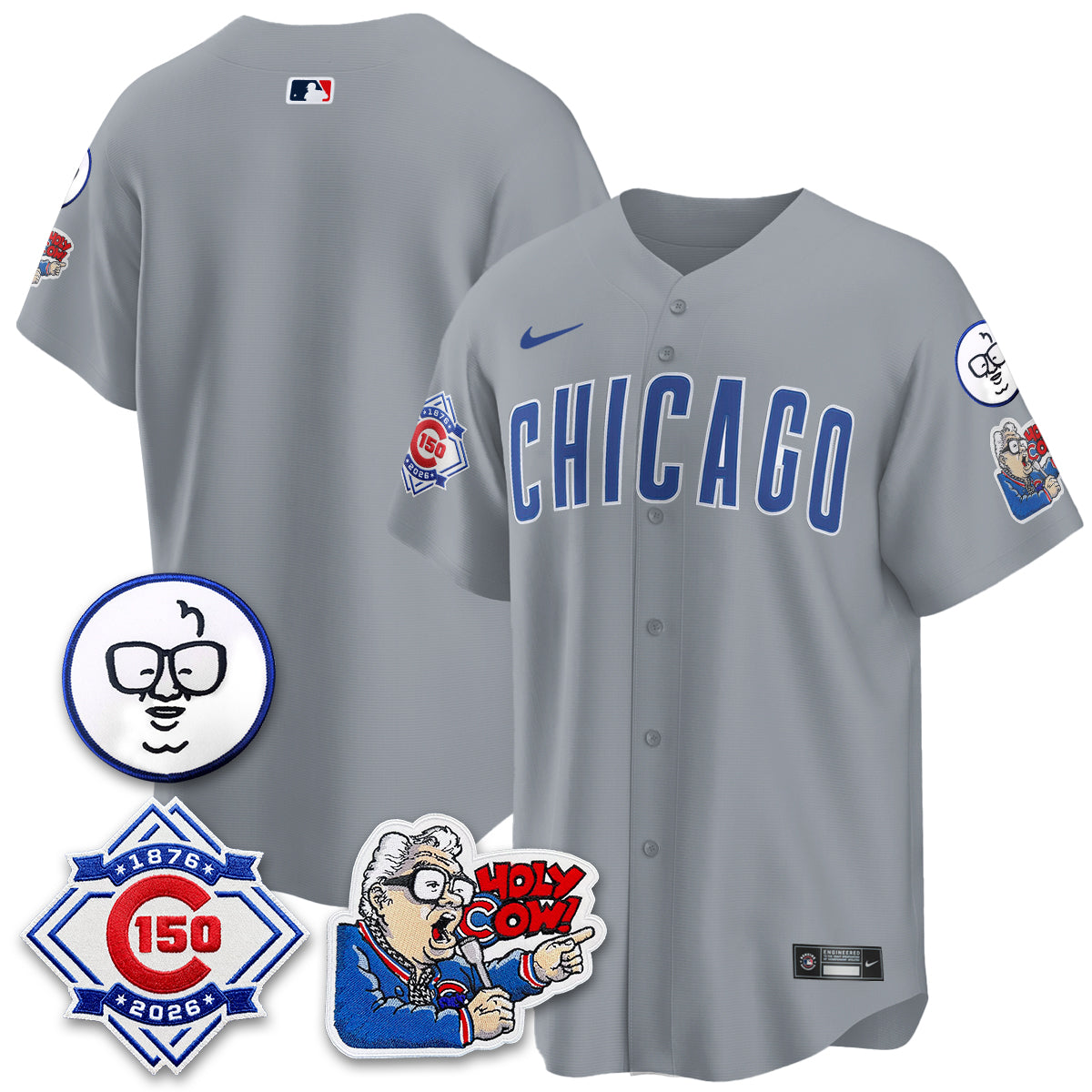 CHC 2026 Baseball Jersey – 150th Anniversary Edition – All Stitched