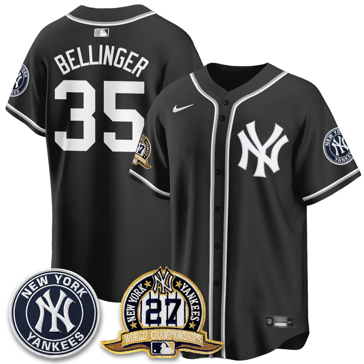 NYY 2026 Baseball Jersey – Championship Edition – All Stitched