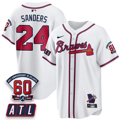 ATL 2026 60th Anniversary Baseball Jersey – Vapor Limited All Stitched
