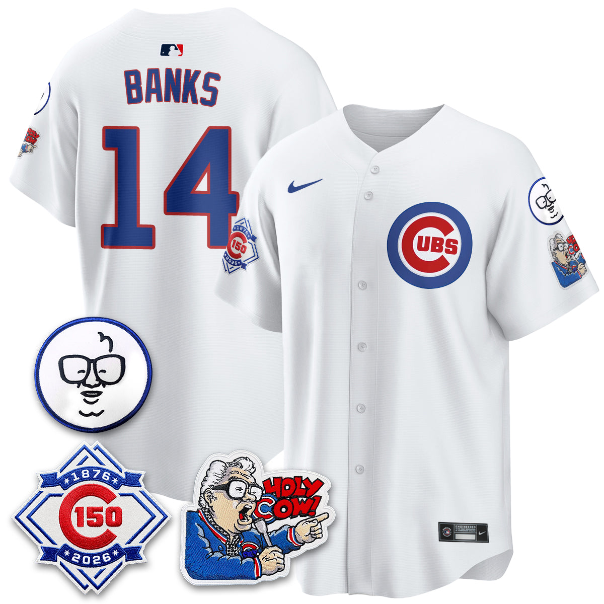 CHC 2026 Baseball Jersey – 150th Anniversary Edition – All Stitched