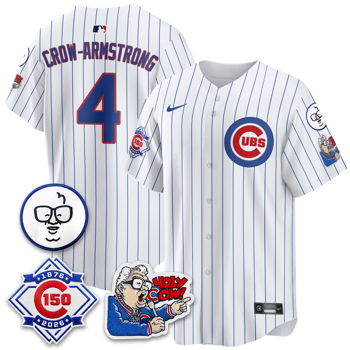 CHC 2026 Baseball Jersey – 150th Anniversary Edition – All Stitched