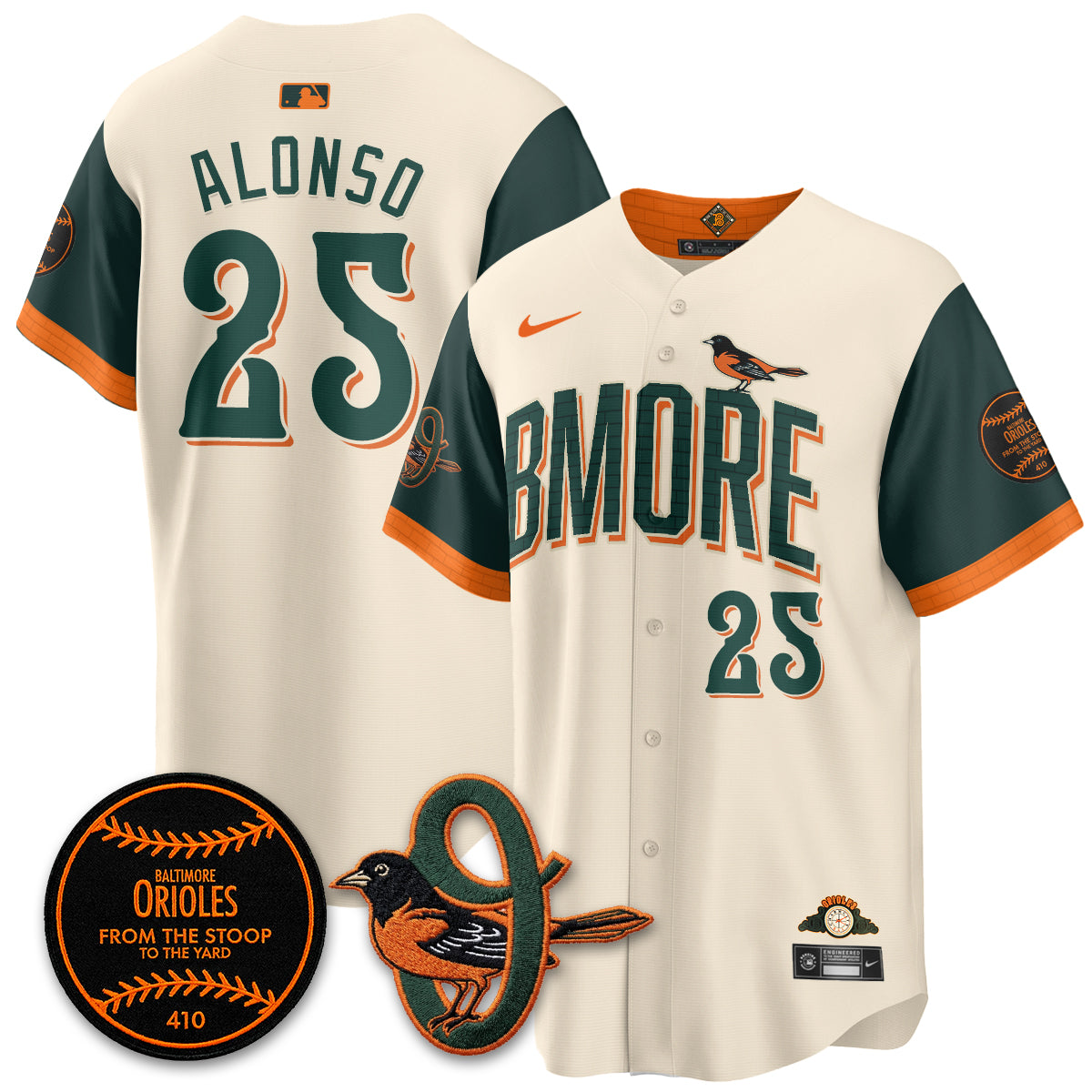 BAL BMORE 2026 City Edition Baseball Jersey – Premium All Stitched