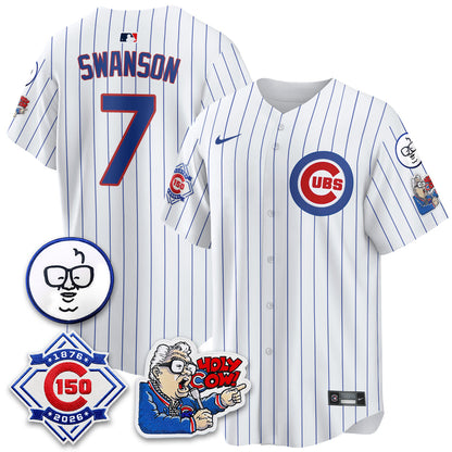 CHC 2026 Baseball Jersey – 150th Anniversary Edition – All Stitched