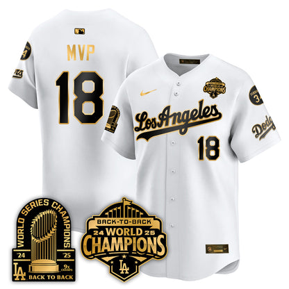 LAD 2026 Baseball Jersey – 9X Champions Commemorative Edition – All Stitched