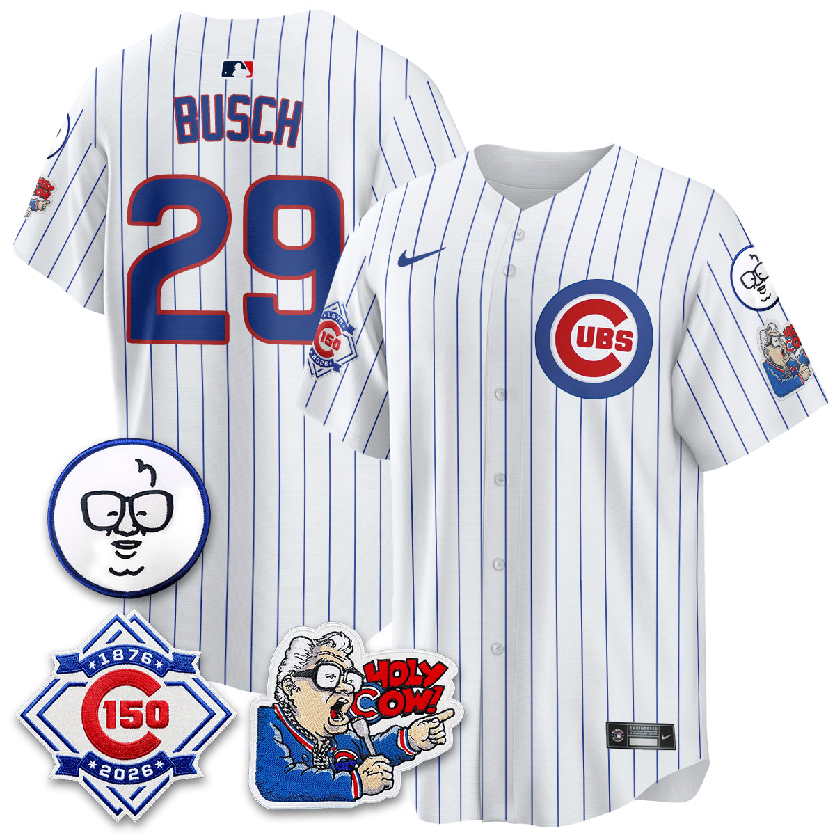 CHC 2026 Baseball Jersey – 150th Anniversary Edition – All Stitched