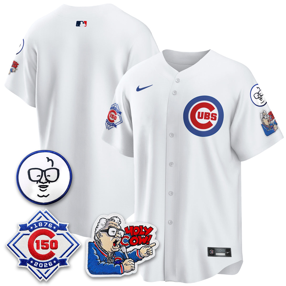 CHC 2026 Baseball Jersey – 150th Anniversary Edition – All Stitched