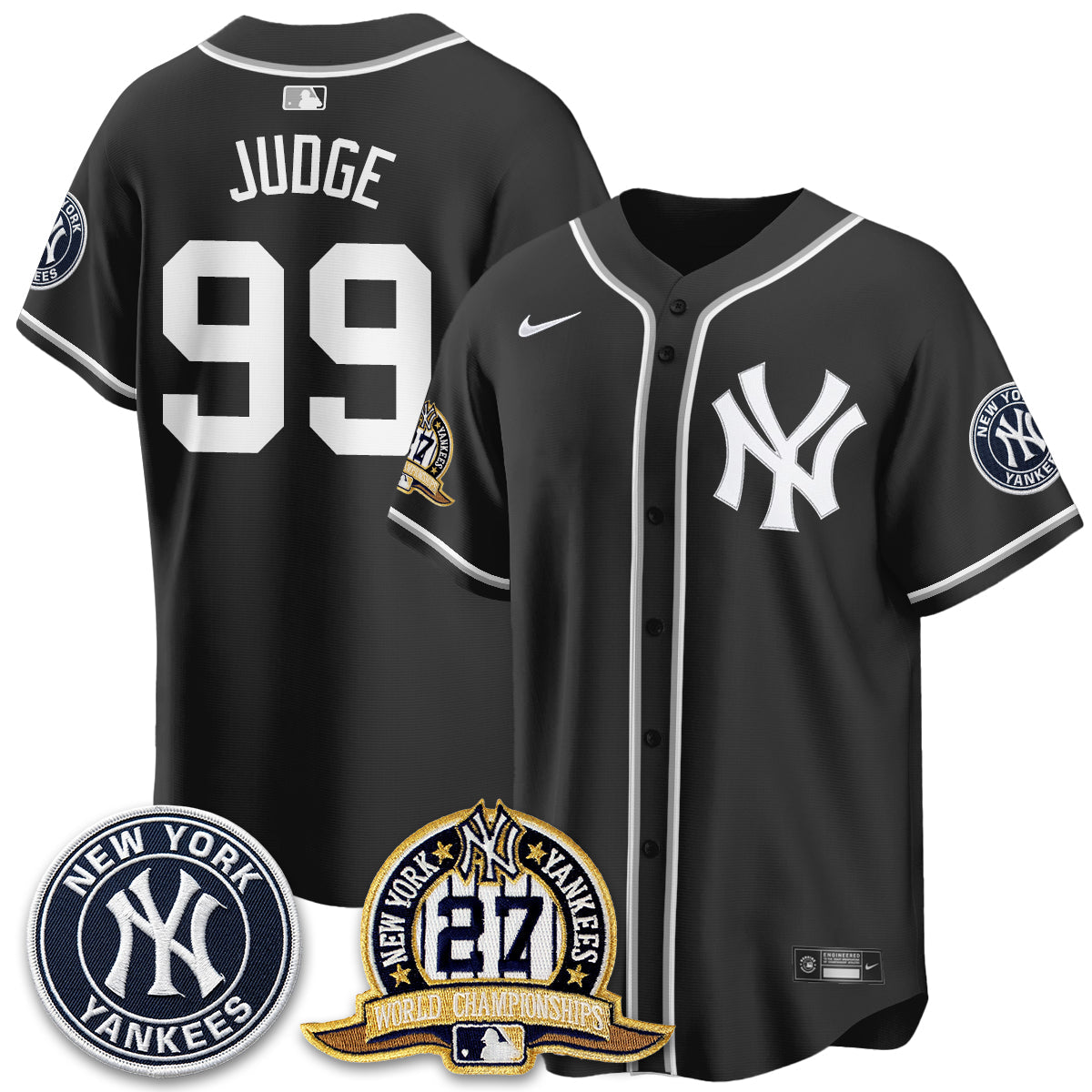 NYY 2026 Baseball Jersey – Championship Edition – All Stitched