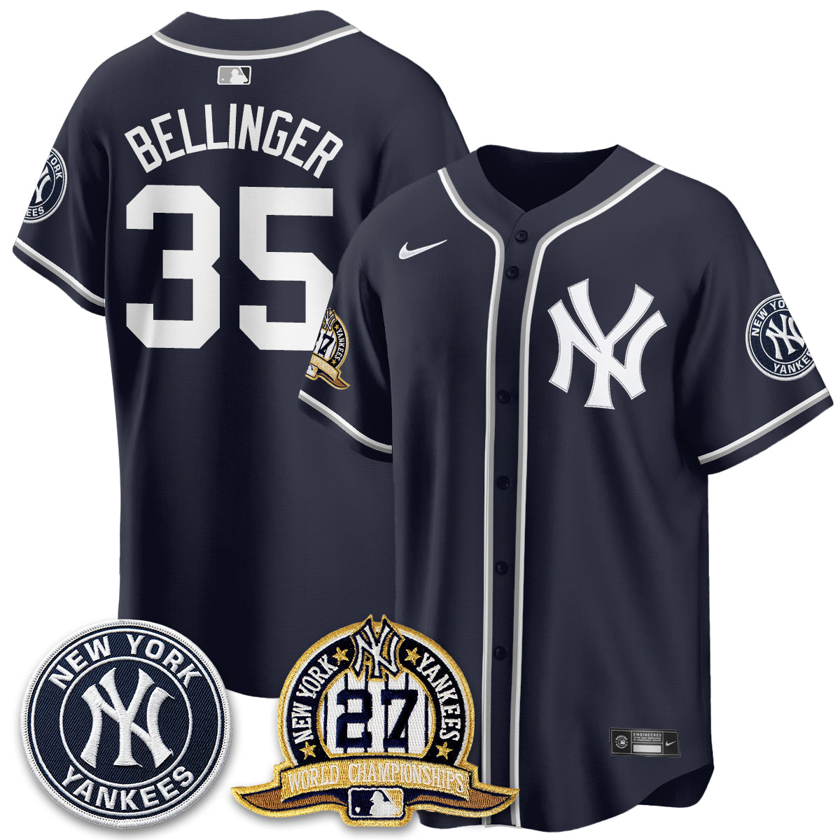 NYY 2026 Baseball Jersey – Championship Edition – All Stitched