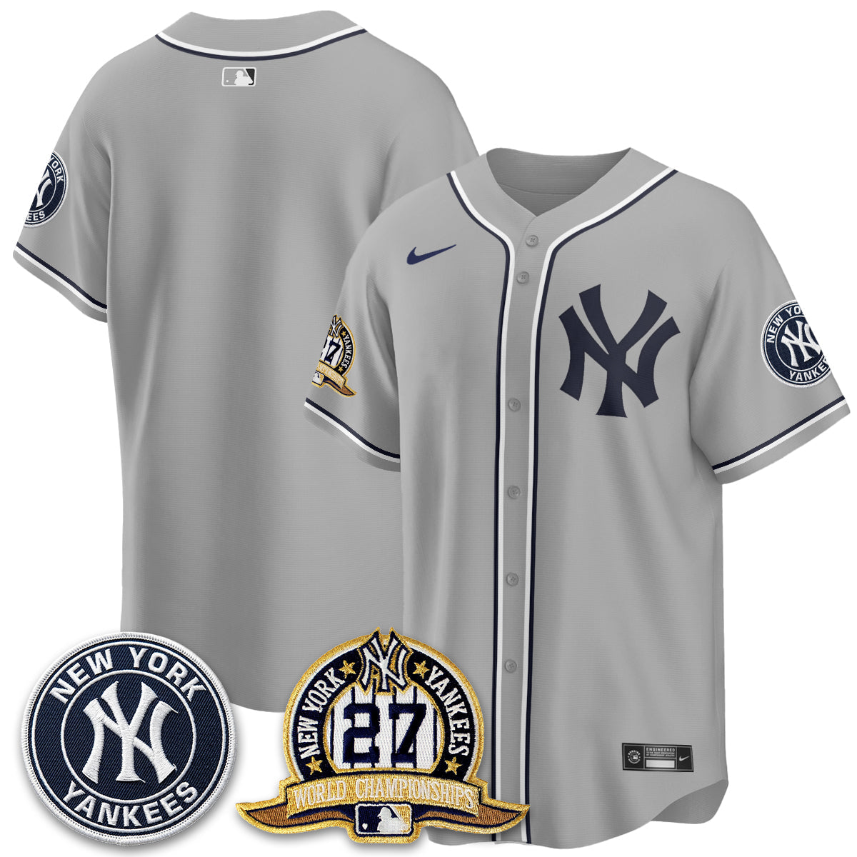 NYY 2026 Baseball Jersey – Championship Edition – All Stitched