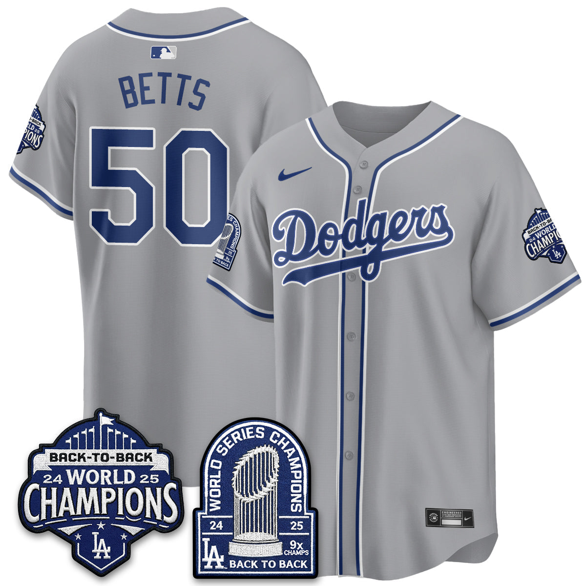 LAD 2026 Baseball Jersey – B2B Champions Style – All Stitched