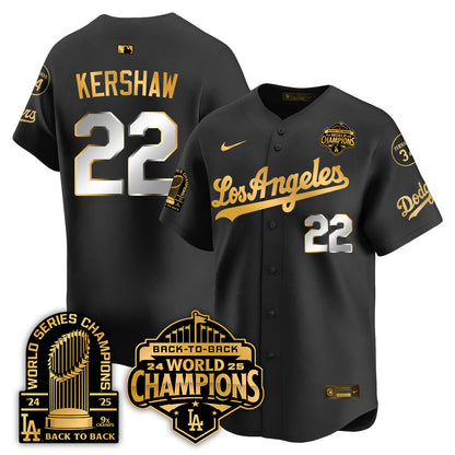 LAD 2026 Baseball Jersey – 9X Champions Commemorative Edition – All Stitched