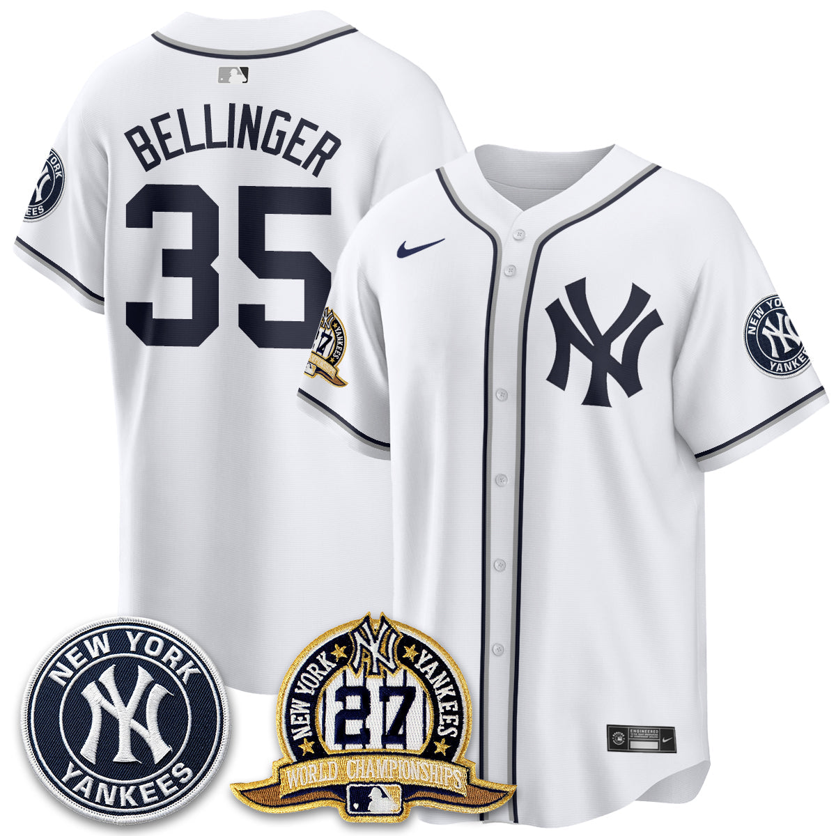 NYY 2026 Baseball Jersey – Championship Edition – All Stitched