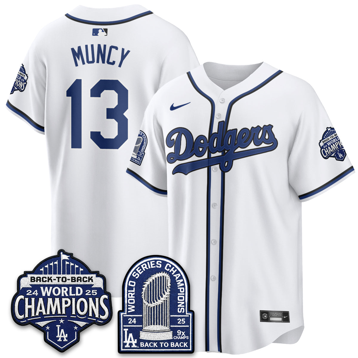 LAD 2026 Baseball Jersey – B2B Champions Style – All Stitched