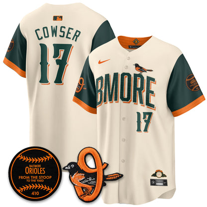 BAL BMORE 2026 City Edition Baseball Jersey – Premium All Stitched