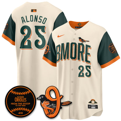 BAL BMORE 2026 City Edition Baseball Jersey – Premium All Stitched