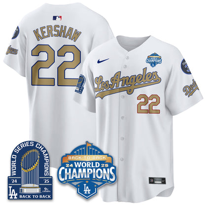 LAD 2026 Baseball Jersey – 9X Champions Commemorative Edition – All Stitched