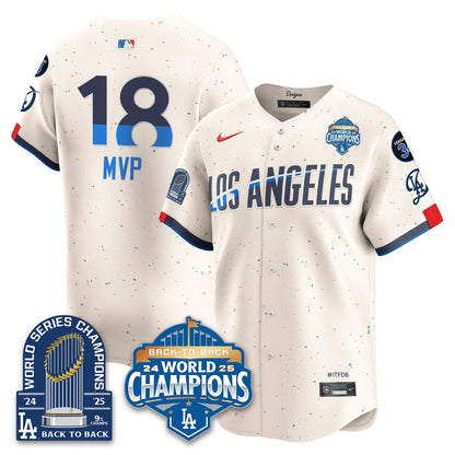 LAD 2026 Baseball Jersey – 9X Champions Commemorative Edition – All Stitched
