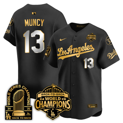 LAD 2026 Baseball Jersey – 9X Champions Commemorative Edition – All Stitched
