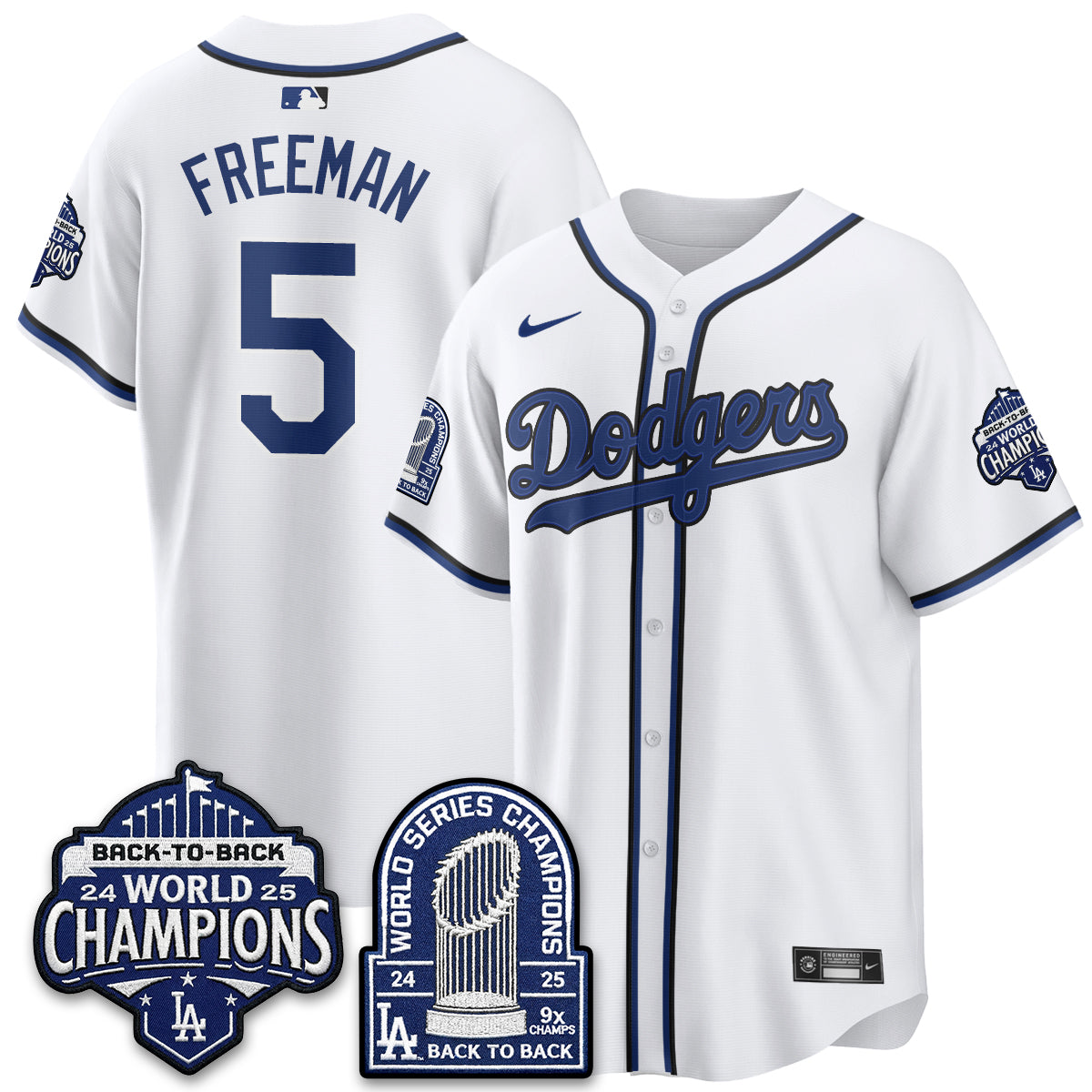 LAD 2026 Baseball Jersey – B2B Champions Style – All Stitched