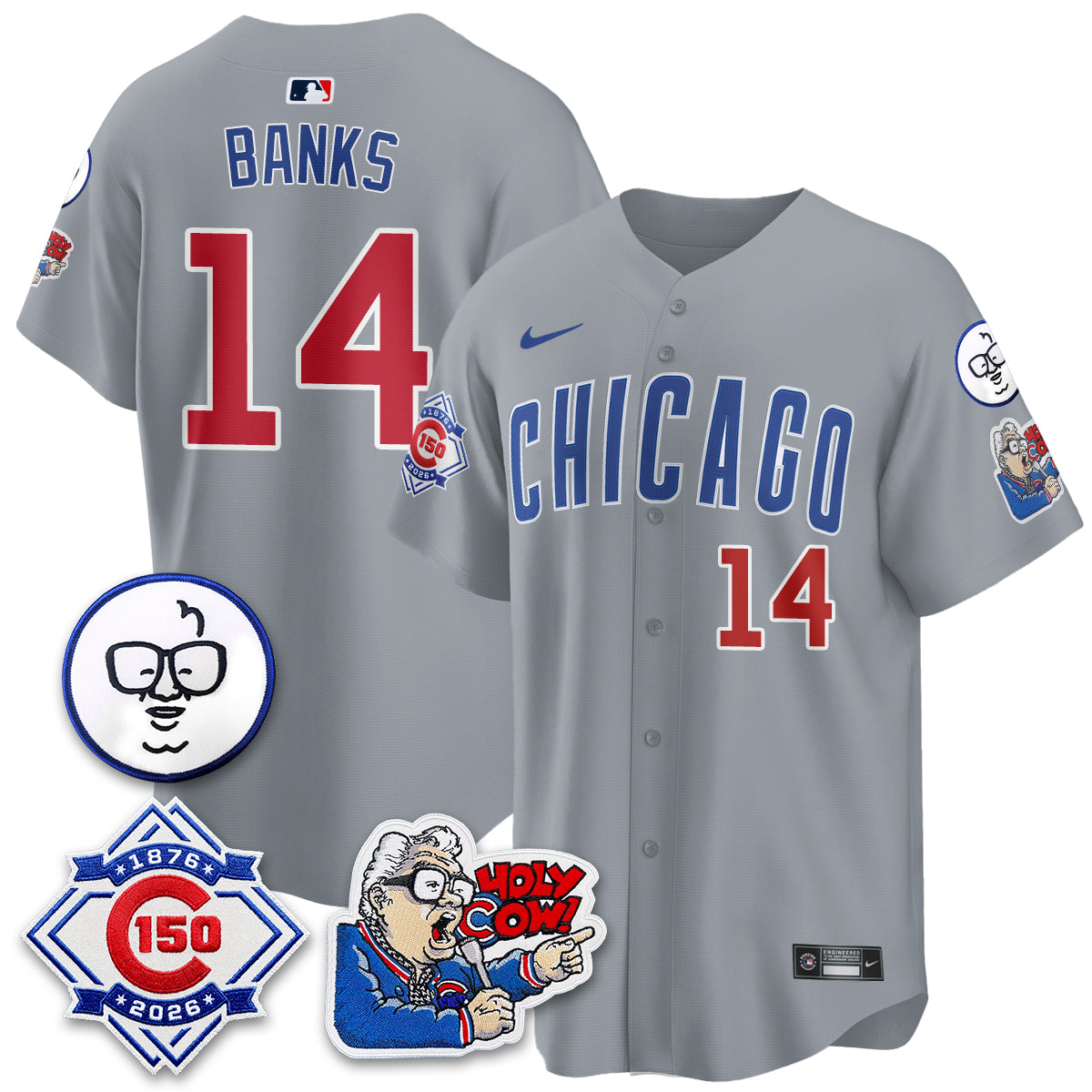 CHC 2026 Baseball Jersey – 150th Anniversary Edition – All Stitched