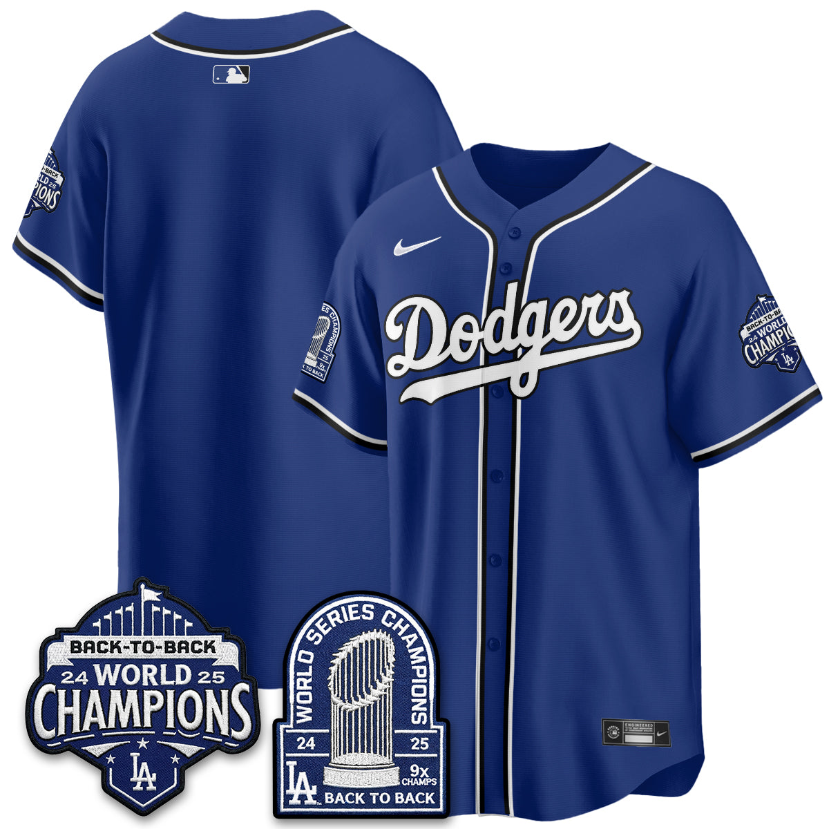 LAD 2026 Baseball Jersey – B2B Champions Style – All Stitched