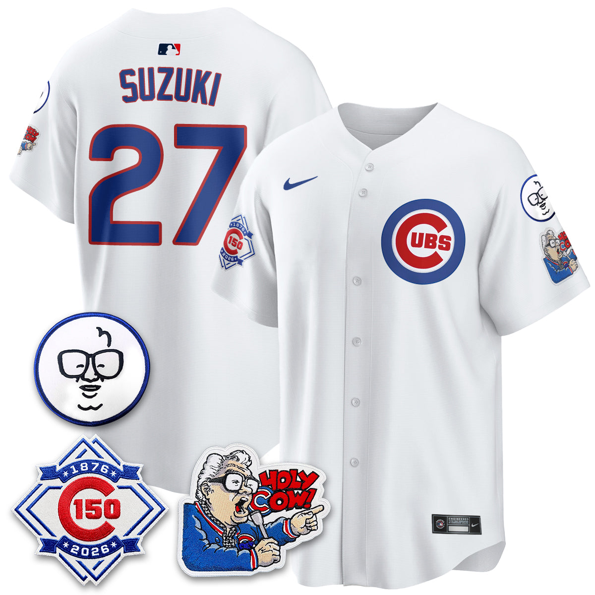 CHC 2026 Baseball Jersey – 150th Anniversary Edition – All Stitched