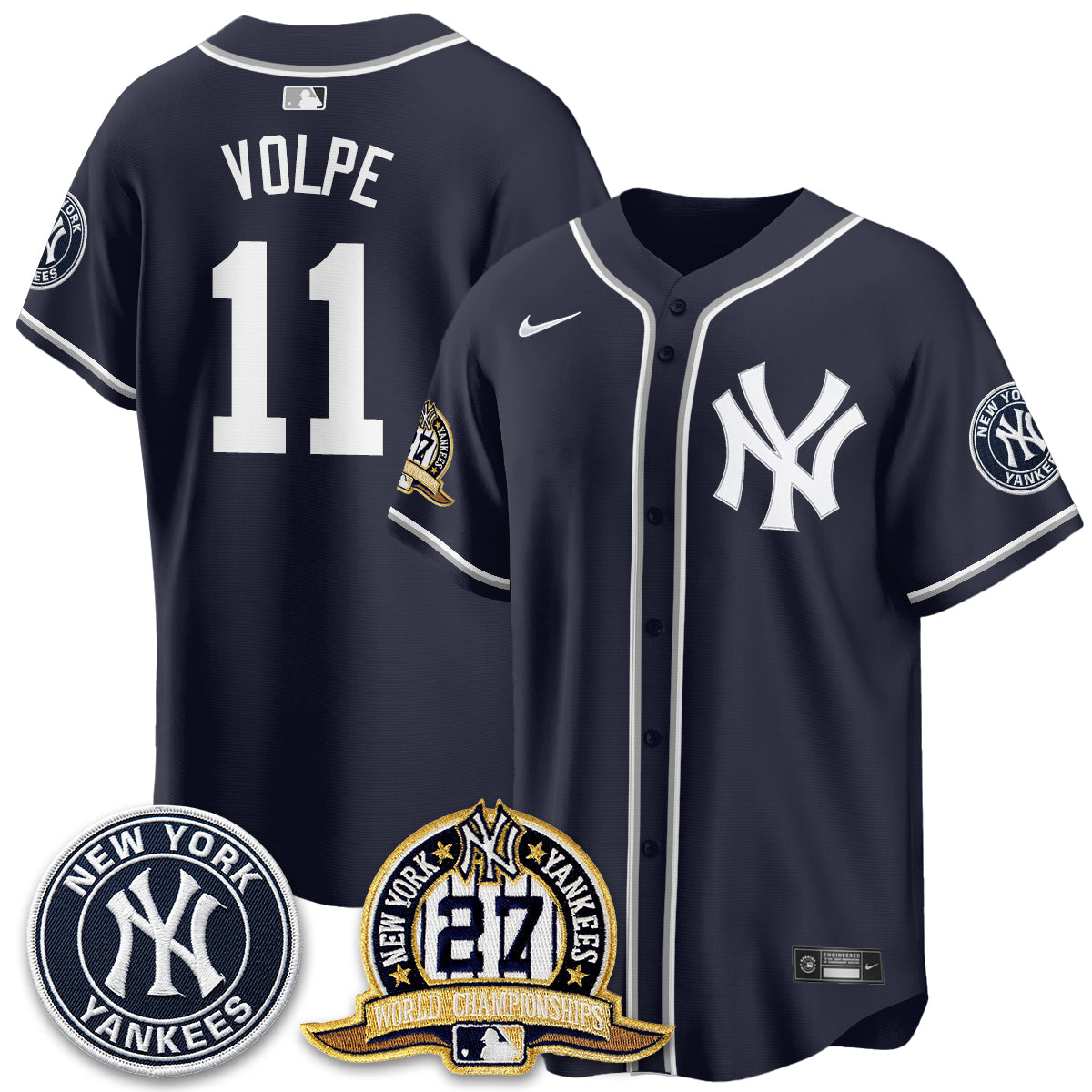 NYY 2026 Baseball Jersey – Championship Edition – All Stitched