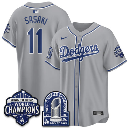 LAD 2026 Baseball Jersey – B2B Champions Style – All Stitched