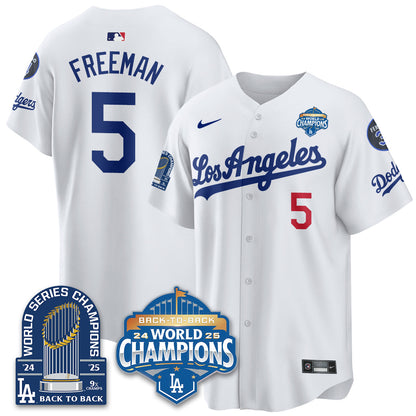LAD 2026 Baseball Jersey – 9X Champions Commemorative Edition – All Stitched