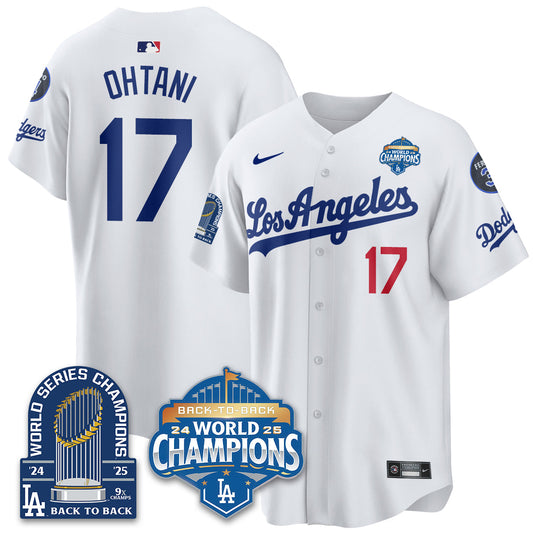 LAD 2026 Baseball Jersey – 9X Champions Commemorative Edition – All Stitched