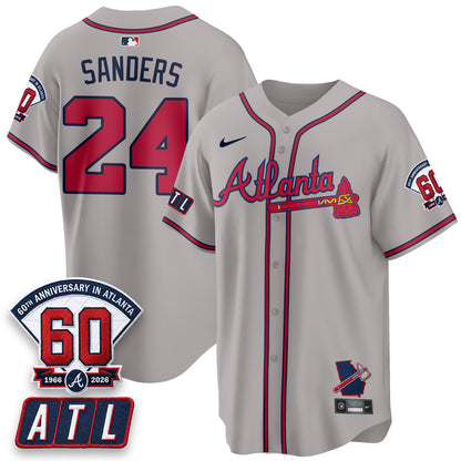 ATL 2026 60th Anniversary Baseball Jersey – Vapor Limited All Stitched