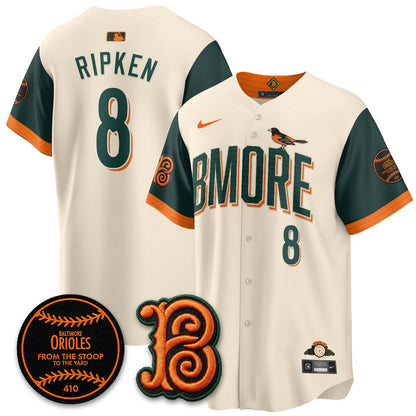 BAL BMORE 2026 City Edition Baseball Jersey – Premium All Stitched