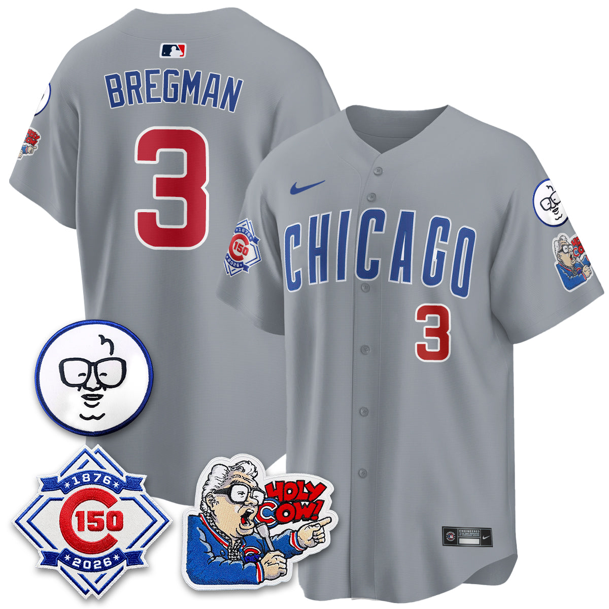 CHC 2026 Baseball Jersey – 150th Anniversary Edition – All Stitched