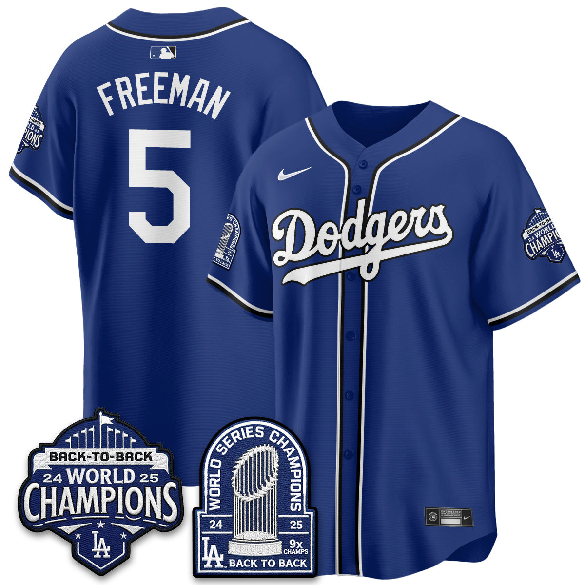 LAD 2026 Baseball Jersey – B2B Champions Style – All Stitched