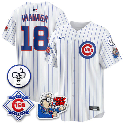 CHC 2026 Baseball Jersey – 150th Anniversary Edition – All Stitched