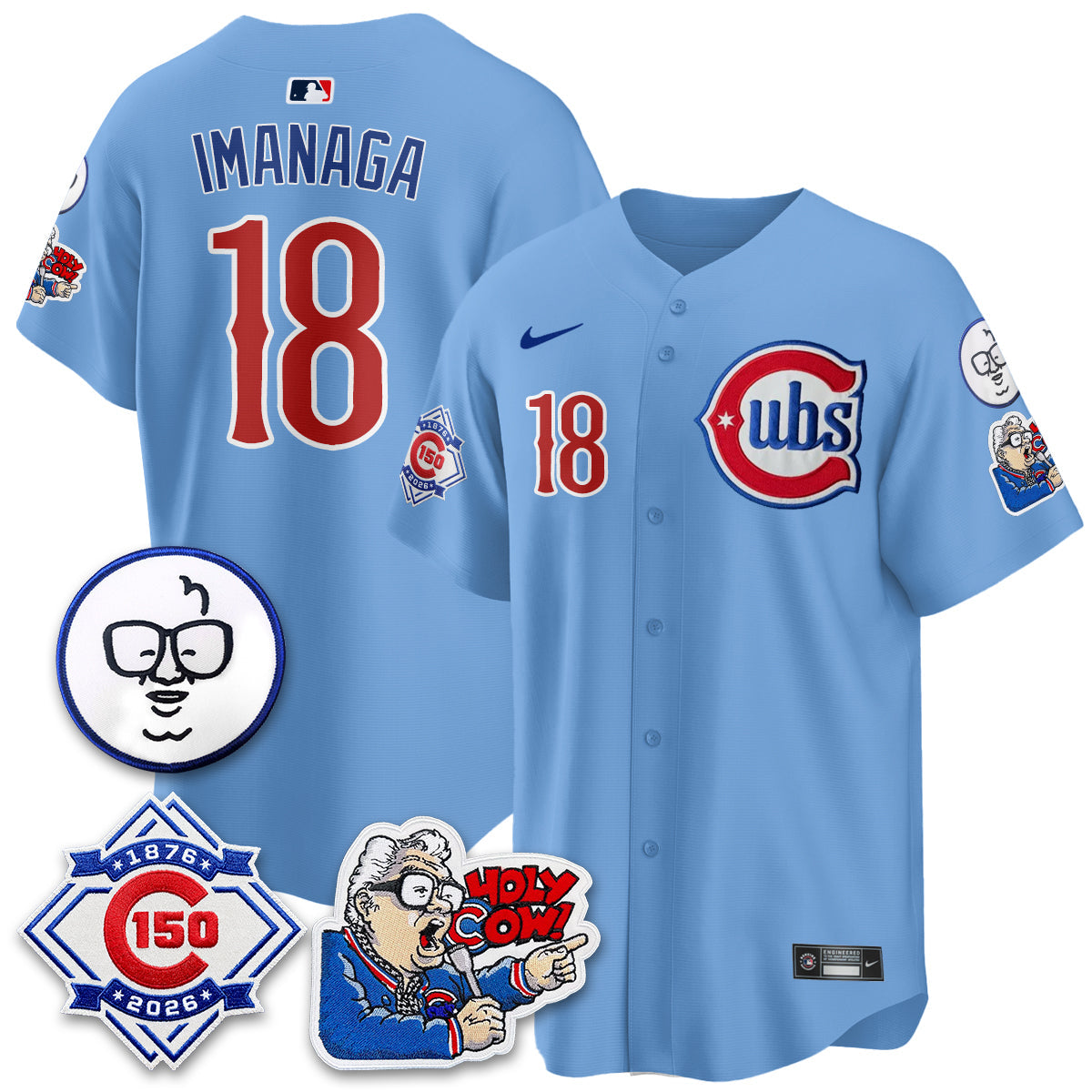 CHC 2026 Baseball Jersey – 150th Anniversary Edition – All Stitched