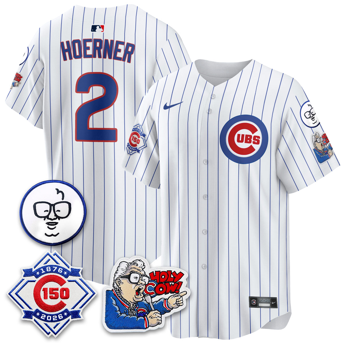 CHC 2026 Baseball Jersey – 150th Anniversary Edition – All Stitched