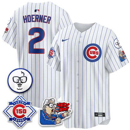 CHC 2026 Baseball Jersey – 150th Anniversary Edition – All Stitched