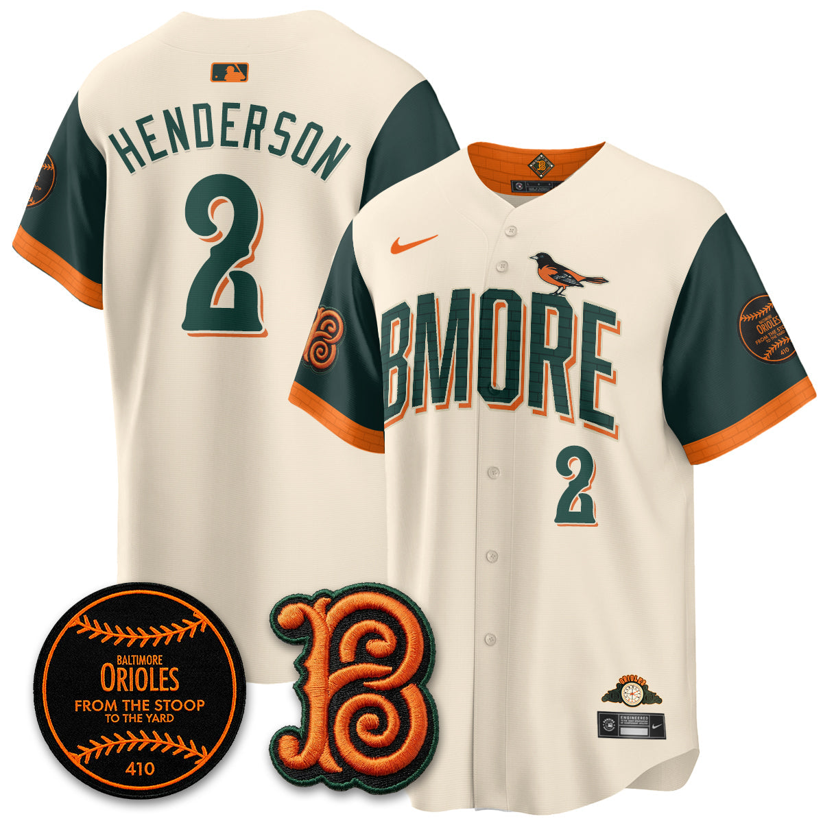 BAL BMORE 2026 City Edition Baseball Jersey – Premium All Stitched