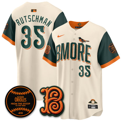BAL BMORE 2026 City Edition Baseball Jersey – Premium All Stitched